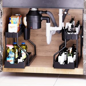 Organizador extraíble bajo fregadero — 2 piezas