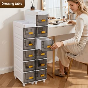 Gabinete estrecho extraíble para baño
