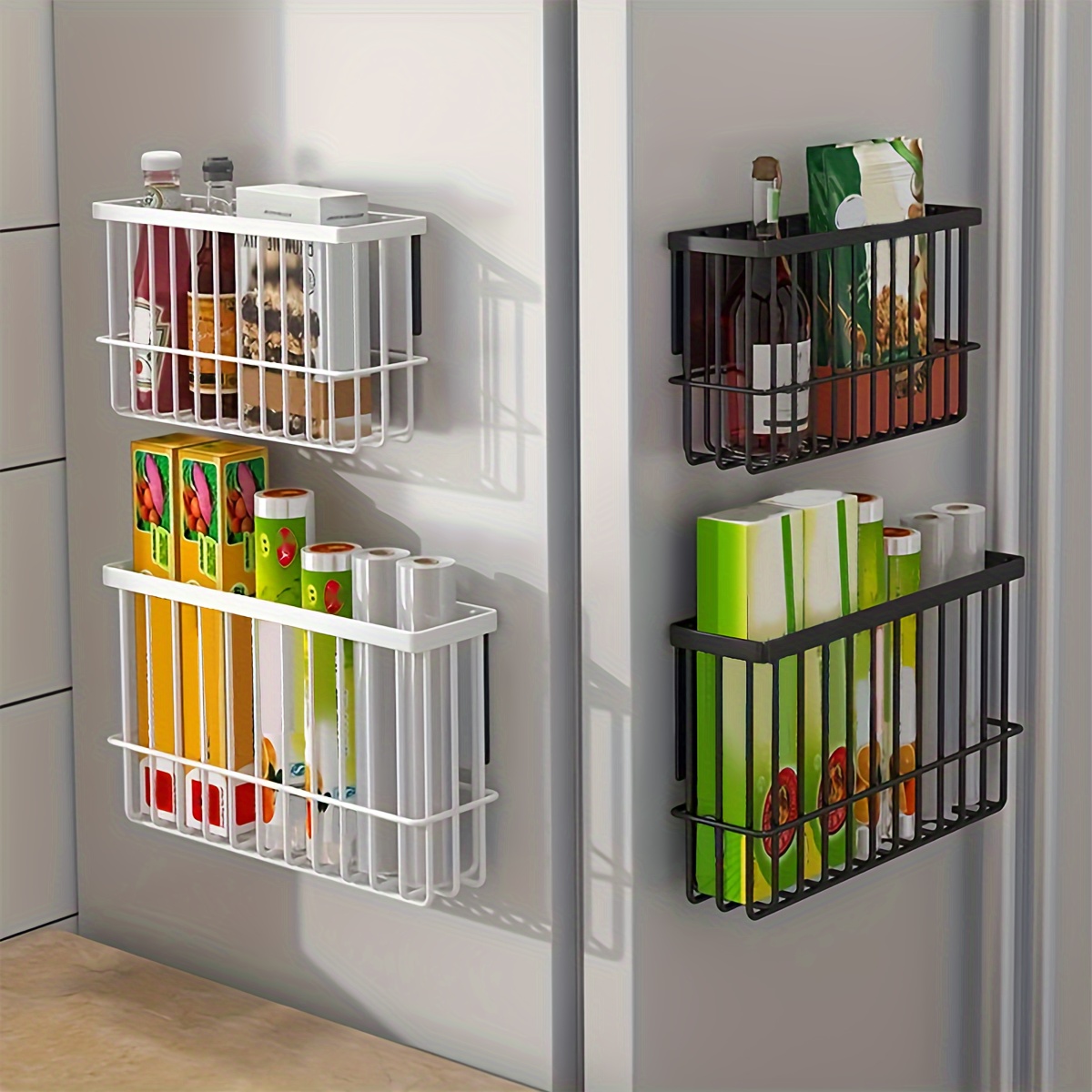 Organizador lateral para papel y film de cocina