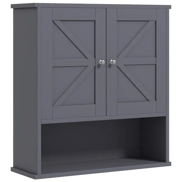 Bathroom Cabinet/Wall Cabinet-Gray - Image 2