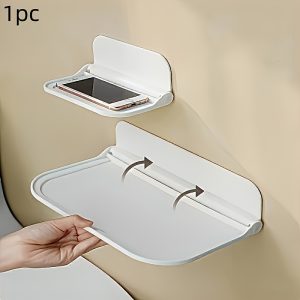 Estante plegable de pared sin perforar